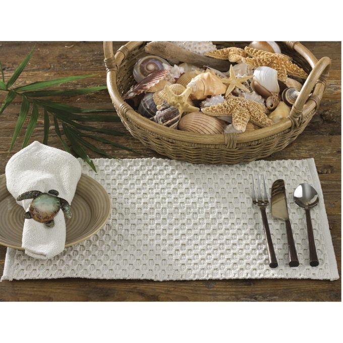 Chadwick Cream Placemat available at Quilted Cabin Home Decor.