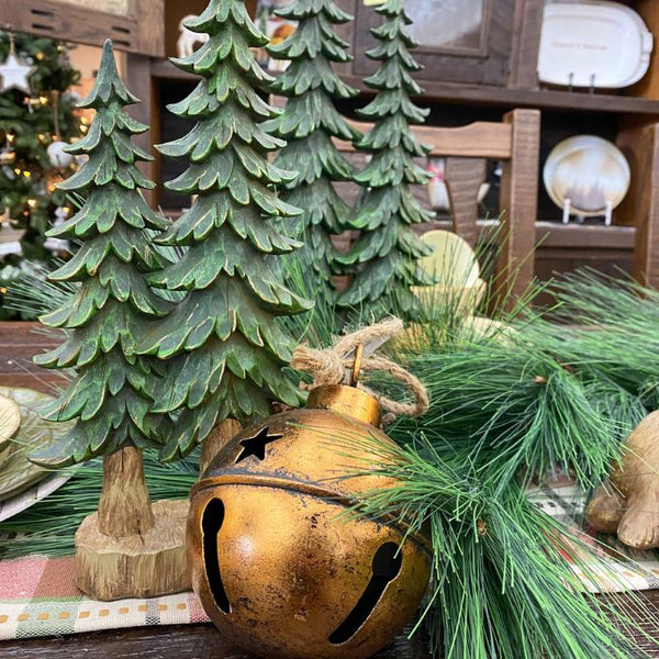 Copper Bell Ornament available at Quilted CAbin Home Decor.