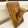 Mango Wood Coat Hooks - Two Styles available at Quilted Cabin Home Decor.