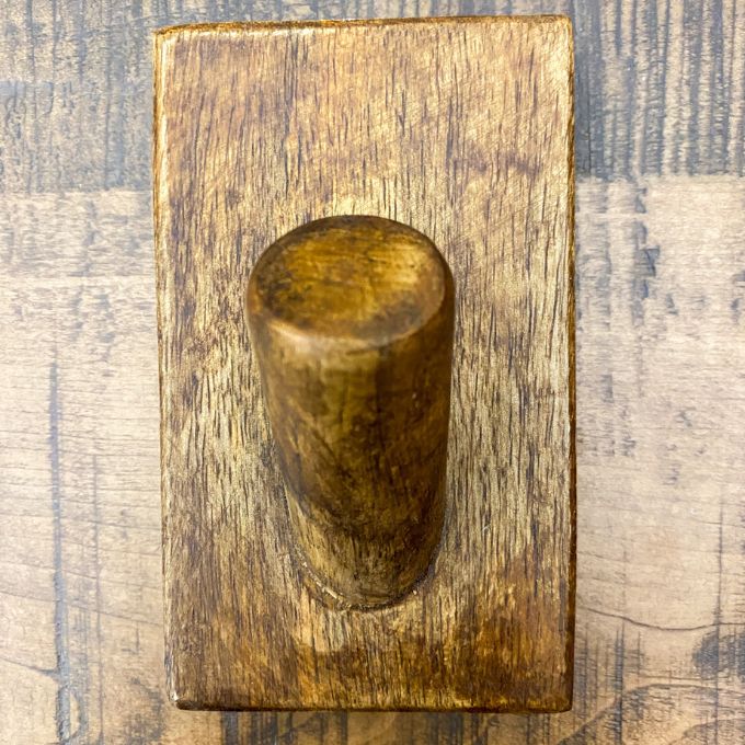 Mango Wood Coat Hooks - Two Styles available at Quilted Cabin Home Decor.