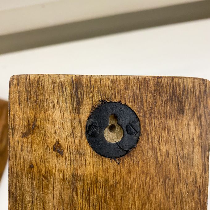 Mango Wood Coat Hooks - Two Styles available at Quilted Cabin Home Decor.