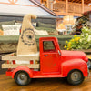 Metal and Wood Vintage Trucks - Two Colours available at Quilted Cabin Home Decor.
