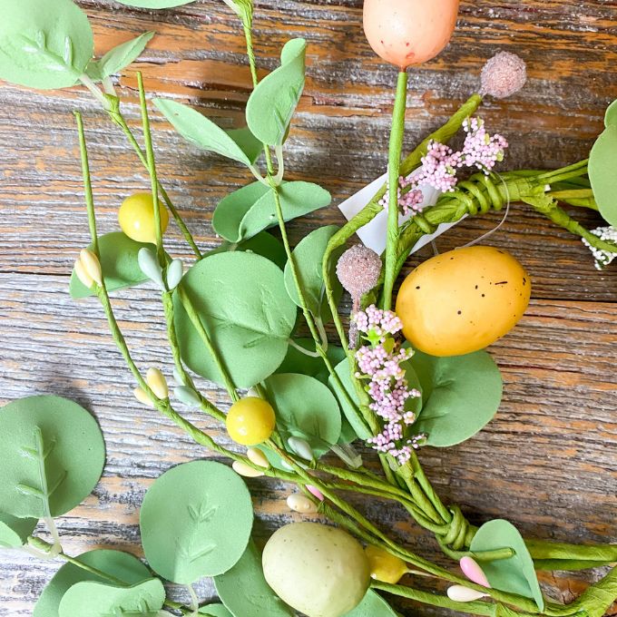 Easter Egg and Silver Dollar Leaf Collection - Two Styles available at Quilted Cabin Home Decor.