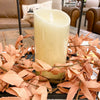 Tea Stain Herb Leaves Collection - Three Styles available at Quilted Cabin Home Decor.