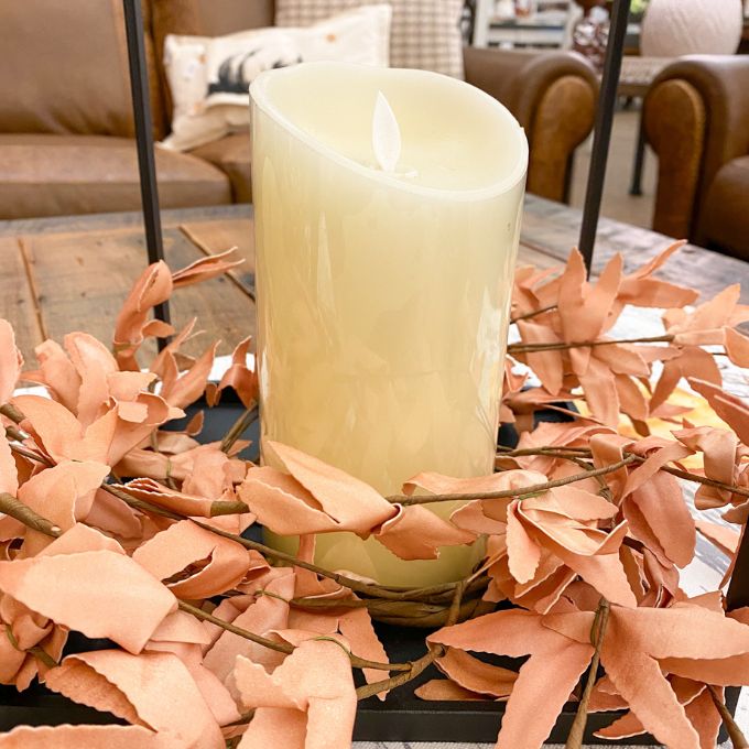 Tea Stain Herb Leaves Collection - Three Styles available at Quilted Cabin Home Decor.