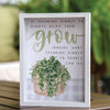 Our Home is Where Love Grows Signs - Three Styles available at Quilted Cabin Home Decor.