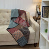 Appalachia Plaid Throw is available at Quilted Cabin Home Decor.