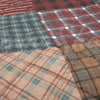 Appalachia Plaid Throw is available at Quilted Cabin Home Decor.