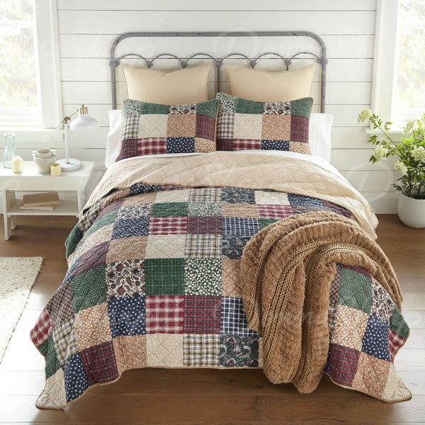 Rustic Paisley Quilt Set - King and Queen available at Quilted Cabin Home Decor.