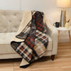 LJ Plaid Throw available at Quilted Cabin Home Decor.