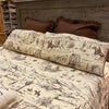 Cowboy Cotton Quilt Set - Two Sizes available at Quilted Cabin Home Decor.