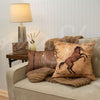 Cowboy Pillows Set of Two available at Quilted Cabin Home Decor.