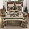 Pine Star Quilt Set - King and Queen available at Quilted Cabin Home Decor.