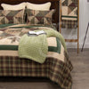 Pine Star Quilt Set - King and Queen available at Quilted Cabin Home Decor.