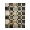 Pine Patch Cotton Throw available at Quilted Cabin Home Decor.