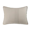 Beige pillow on a white background. Smoky Star Queen Quilt Set available at Quilted Cabin Home Decor.