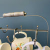 Galvanized Mug Hanger and Tray available at Quilted Cabin Home Decor.