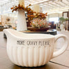 Gravy Please Gravy Boat available at Quilted Cabin Home Decor.