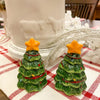 Trees Salt and Pepper Shaker Set available at Quilted Cabin Home Decor.