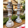 Vintage Candle Holder available at Quilted Cabin Home Decor.