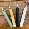 Thick Timer Taper LED Candles - Two Sizes available at Quilted Cabin Home Decor.