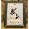 Holstein Flower Shower Framed Art available at Quilted Cabin Home Decor.