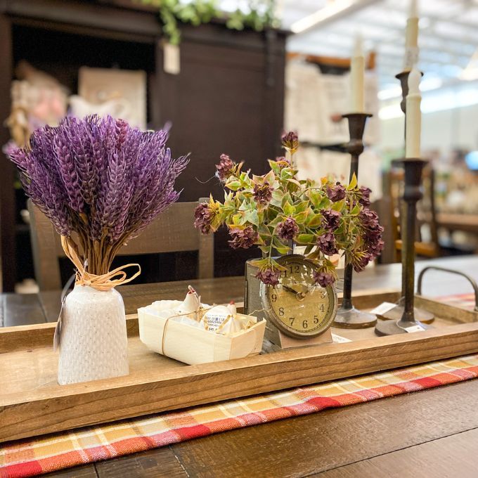 Purple Wheat Bunch available at Quilted Cabin Home Decor.