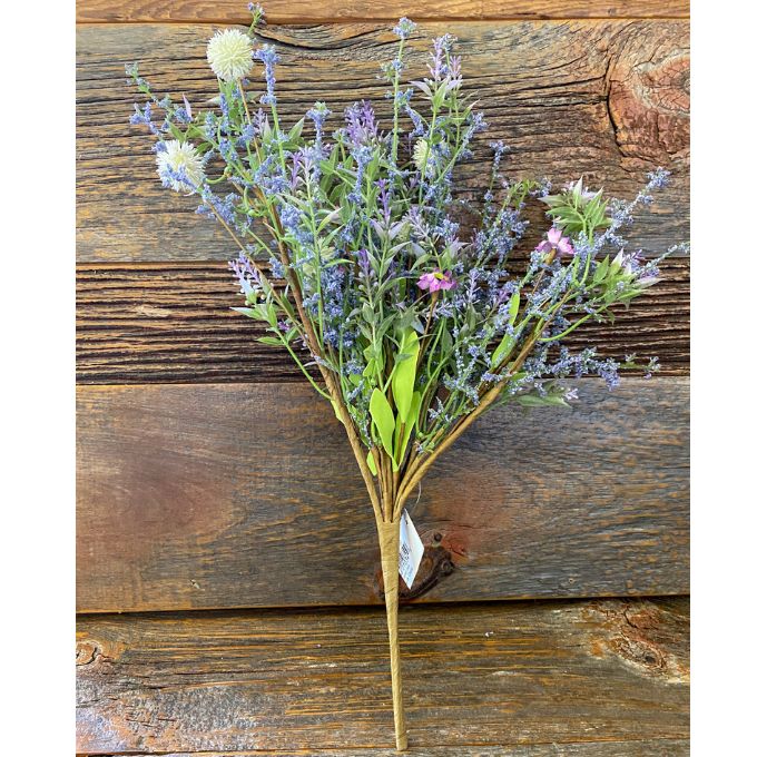 Lavender Daisy Floral Spray available at Quilted Cabin Home Decor.