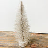 Gold & Glitter Bottle Brush Trees - Three Sizes available at Quilted Cabin Home Decor.