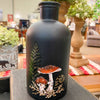 Grow Wildly Black Glass Bottle available at Quilted Cabin Home Decor.