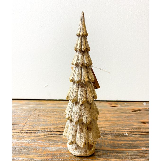 Golden Christmas Tree available at Quilted Cabin Home Decor.