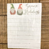 Christmas Gnome Notepads - Two Styles available at Quilted Cabin Home Decor.