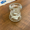 Glass Taper Holder available at Quilted Cabin Home Decor.