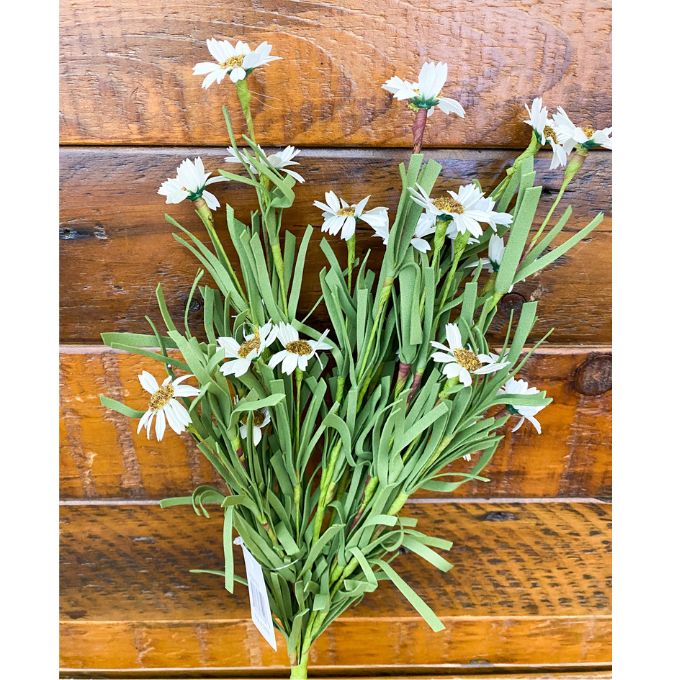 Mini Mountain Daisy Spray - Three Colours available at Quilted Cabin Home Decor.
