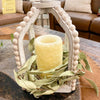 Herb Leaves Candle Ring available at Quilted Cabin Home Decor.
