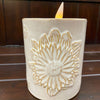 Sunny Days LED Jar Candle available at Quilted Cabin Home Decor.