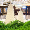 White Christmas Tree LED Candles - Two Sizes available at Quilted Cabin Home Decor.