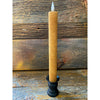 Large Diameter Tan Taper Candles - Two Sizes available at Quilted Cabin Home Decor.