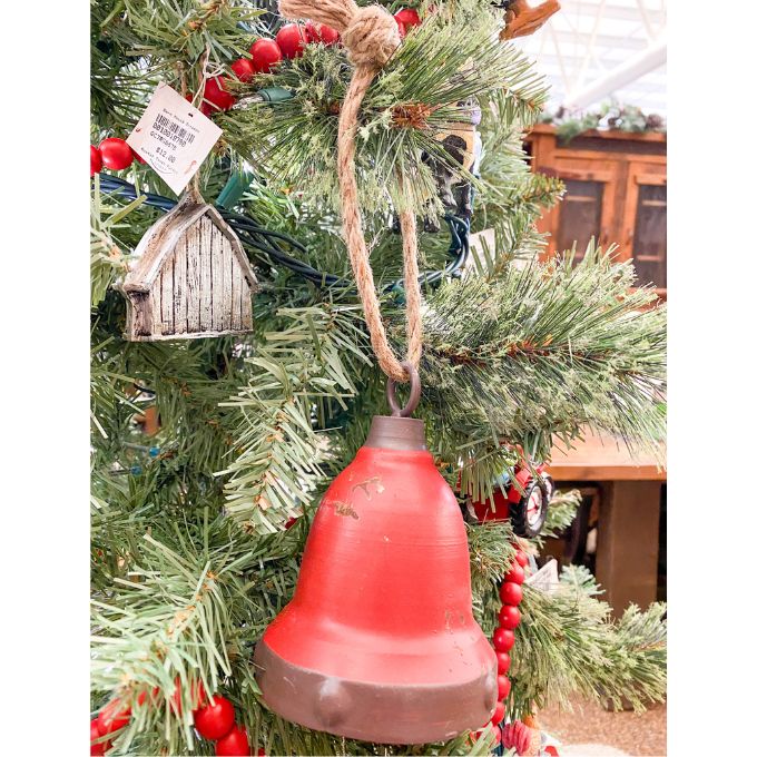 Distressed Christmas Bells - Three Colours available at Quilted Cabin Home Decor.