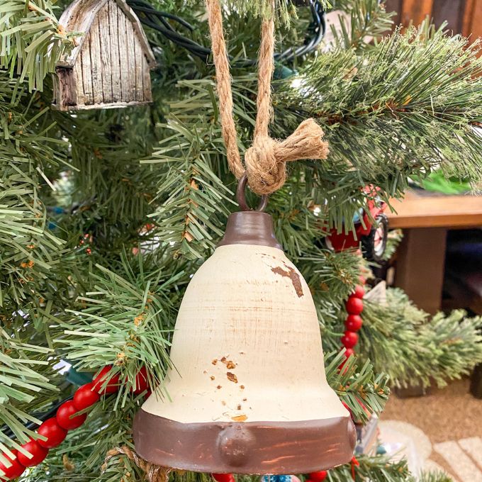 Distressed Christmas Bells - Three Colours available at Quilted Cabin Home Decor.