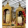 Vintage Golden Lanterns - Two Sizes available at Quilted Cabin Home Decor.