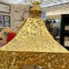 Vintage Golden Lanterns - Two Sizes available at Quilted Cabin Home Decor.