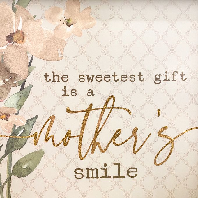 Sweetest Gift Framed Art Sign available at Quilted Cabin Home Decor