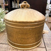 Vintage Gold Round Bells - Two Sizes available at Quilted Cabin Home Decor.