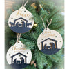 Christmas Nativity Ornaments - Six Styles available at Quilted Cabin Home Decor.