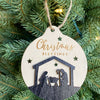 Christmas Nativity Ornaments - Six Styles available at Quilted Cabin Home Decor.