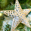 Gold Wash Metal Star Ornament available at Quilted Cabin Home Decor.