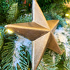 Gold Star Ornament available at Quilted Cabin Home Decor.