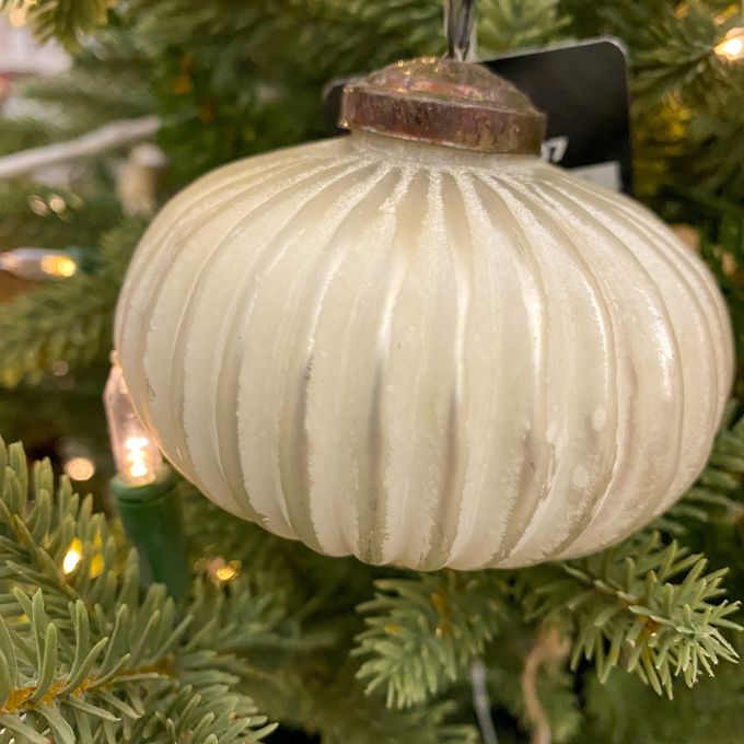 Vintage Glass Ornaments - Three Styles available at Quilted Cabin Home Decor.