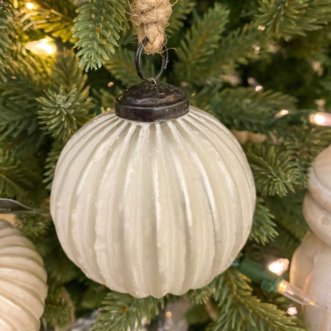 Vintage Glass Ornaments - Three Styles available at Quilted Cabin Home Decor.